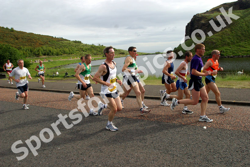 Edinburgh Marathon, June 2003